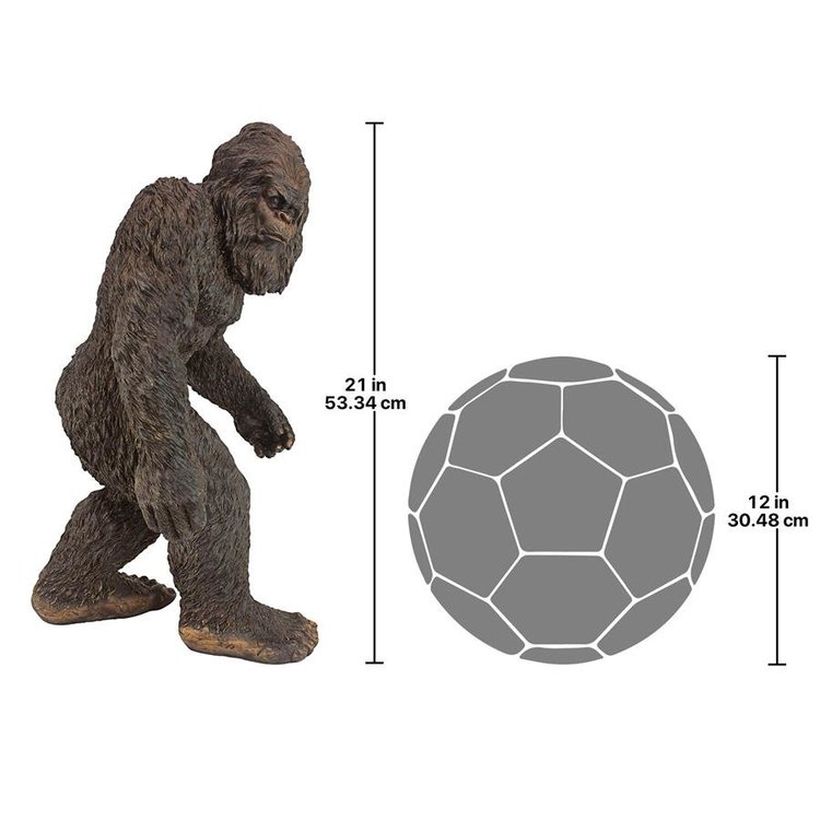 Bigfoot Garden Statue Outdoor Fiberglass Sasquatch Yeti