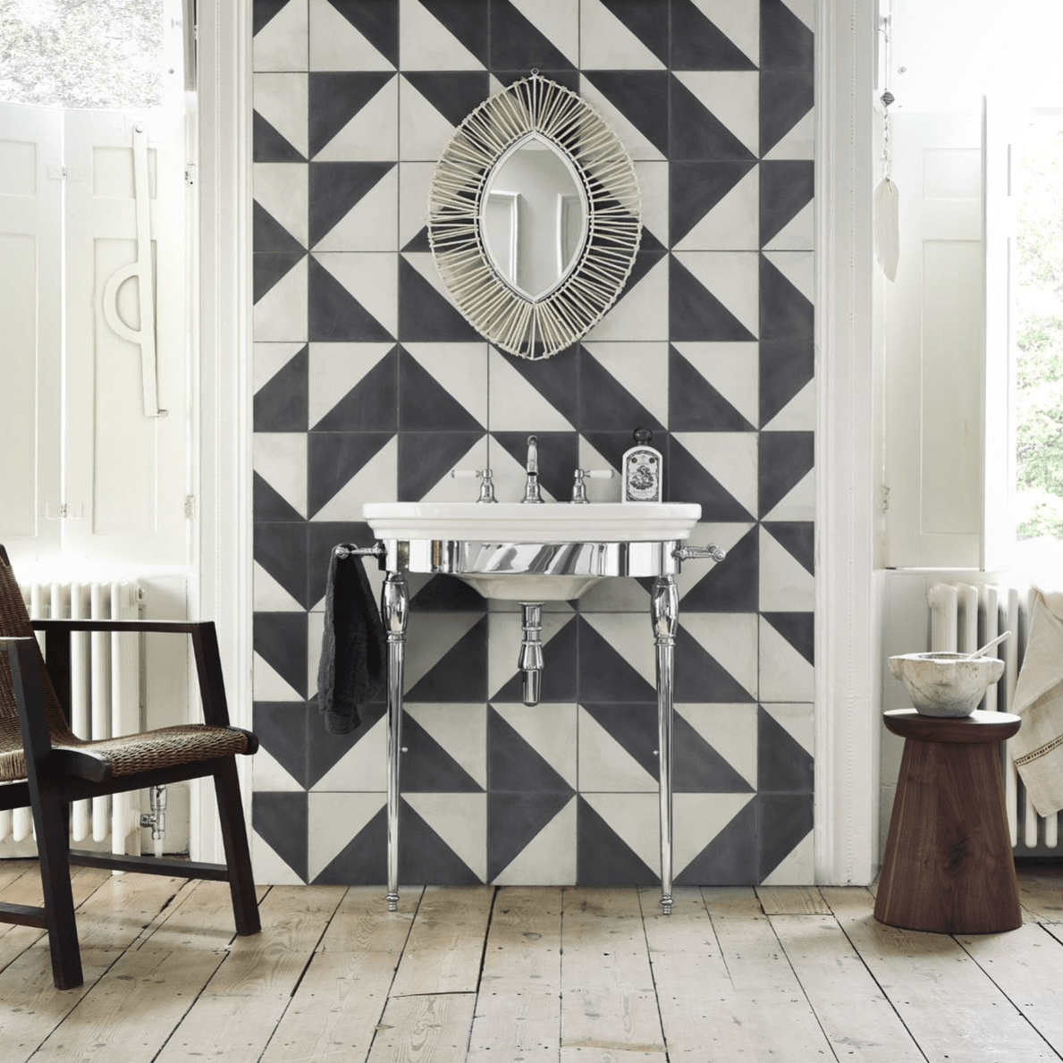 Black Alalpardo Porcelain Tile