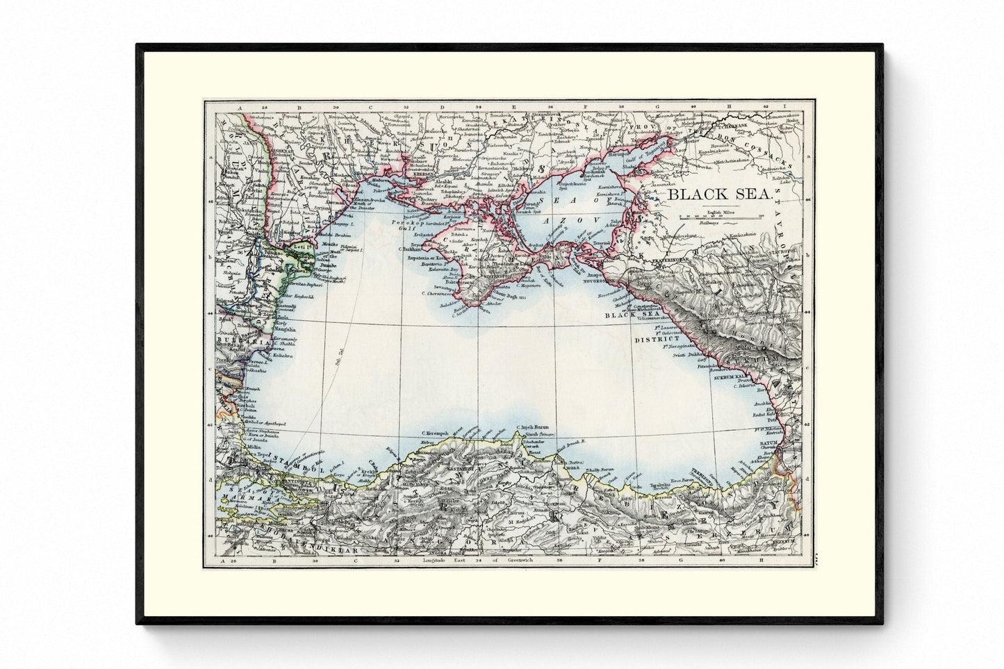 Black Sea Map