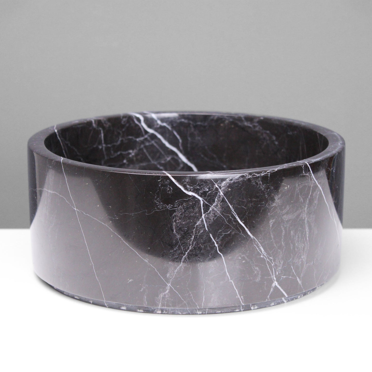 Black Marble Fruit Bowl