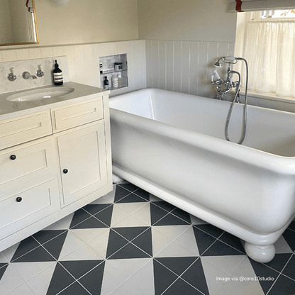 Black Alalpardo Porcelain Tile