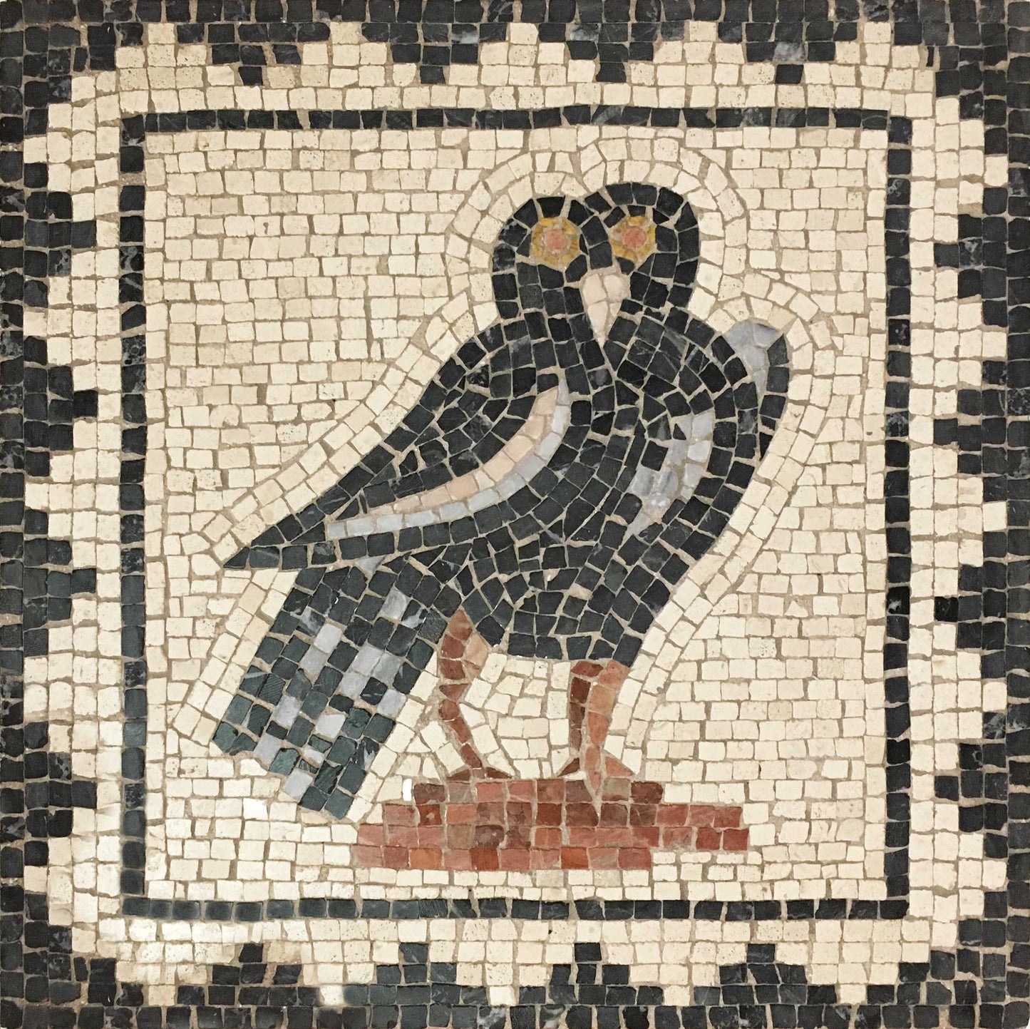 Bird from the House of Birds Mosaic