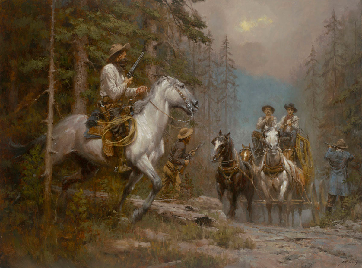 Big Nose George Cowboy Artwork by Andy Thomas
