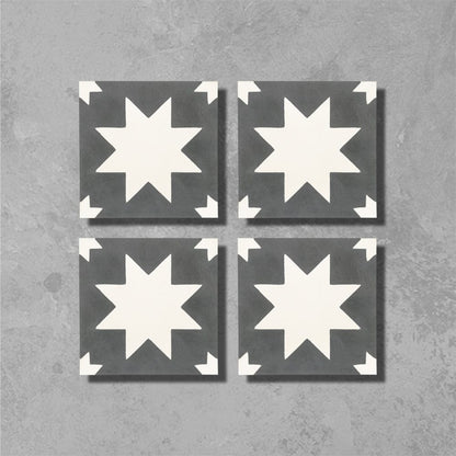 Black Pradena Tile