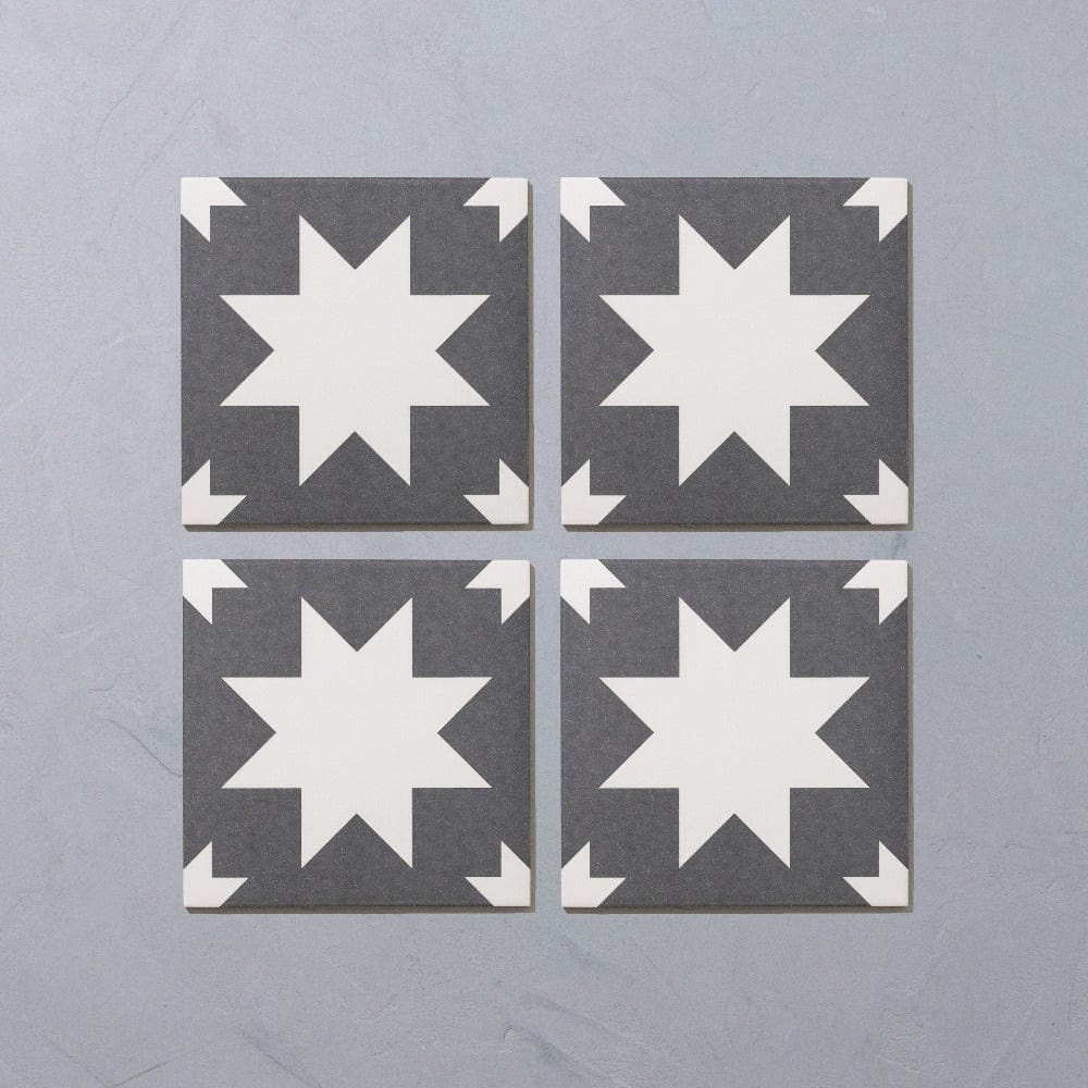 Black Pradena Porcelain Tile