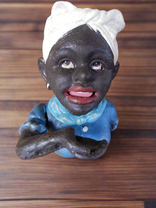Cast Iron Mechanical Bank - Maid