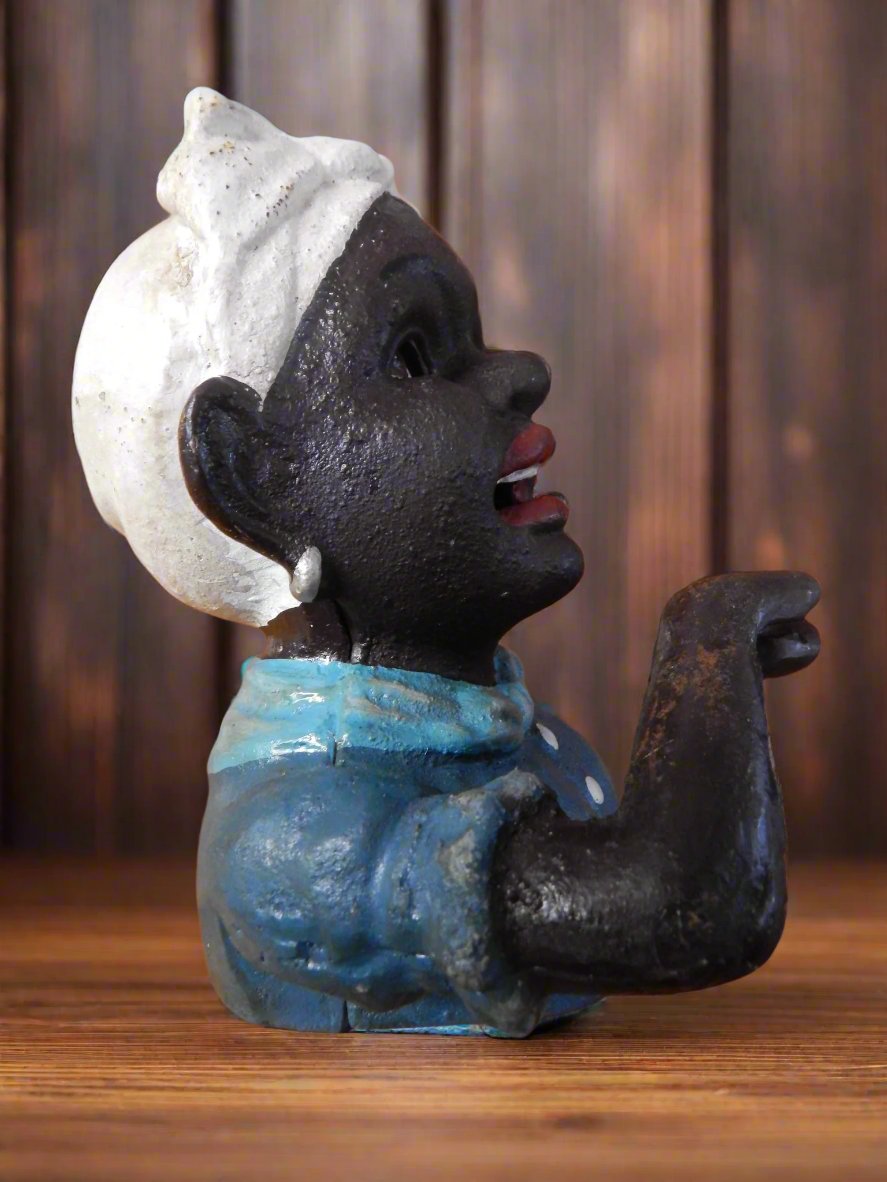 Cast Iron Mechanical Bank - Maid