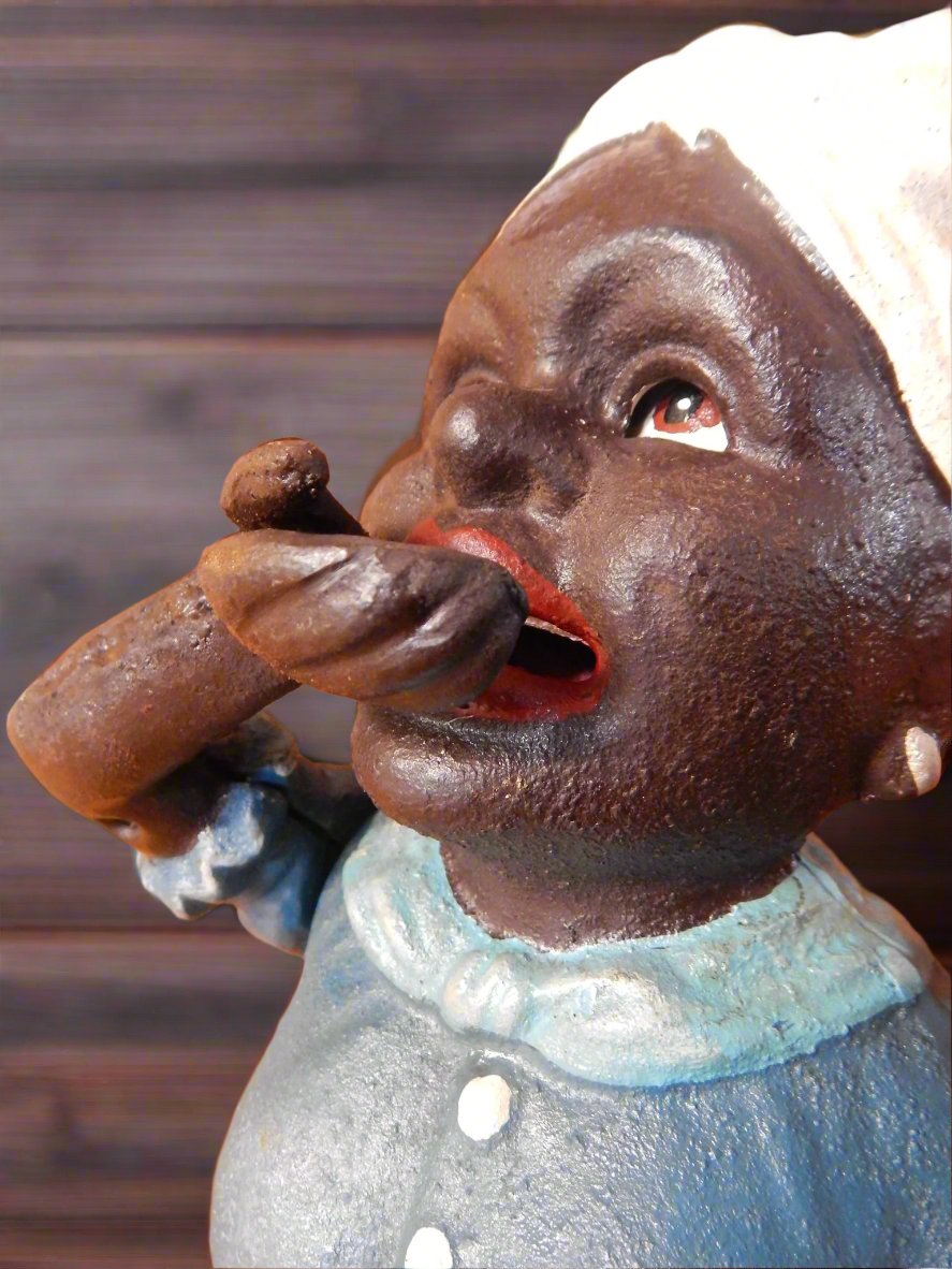 Cast Iron Mechanical Bank - Maid