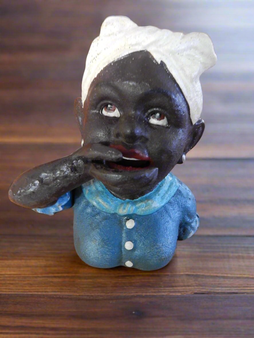 Cast Iron Mechanical Bank - Maid
