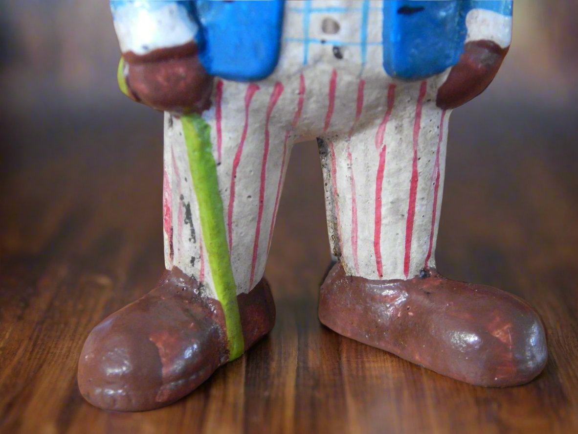 Cast Iron Bank - Americana Smoking Man