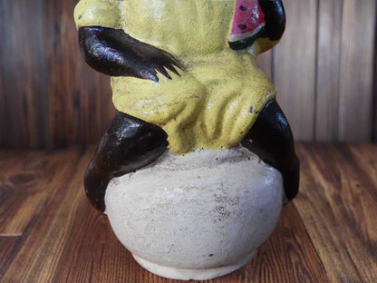 Americana  Bank - Girl On Chamber Pot Eating Watermelon