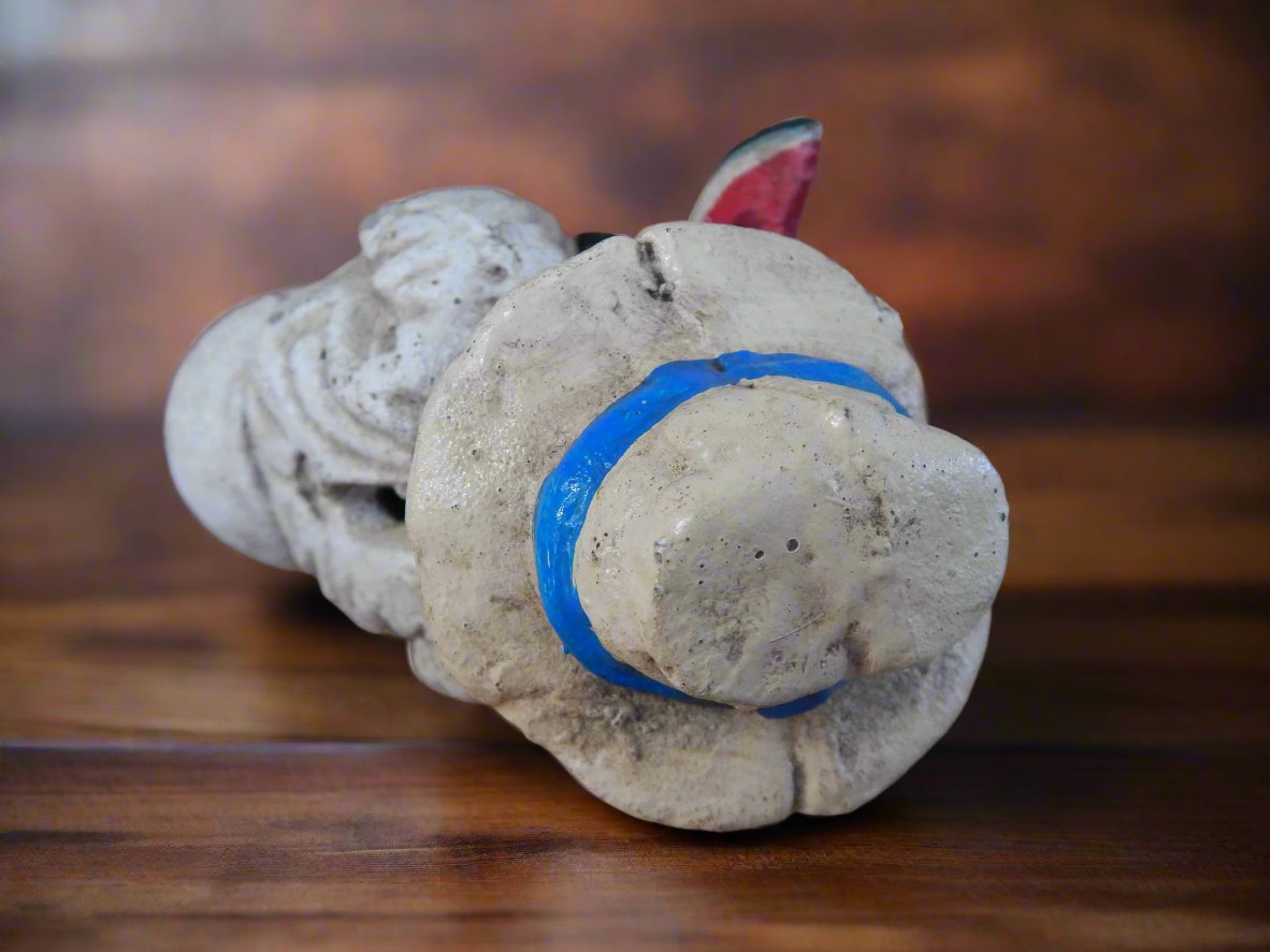 Americana Cast Iron Bank - Americana Boy Eating Watermelon