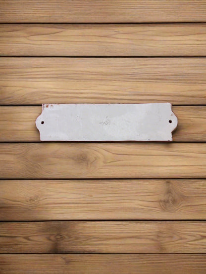 Beware of the Wife Cast Iron Sign Plaque