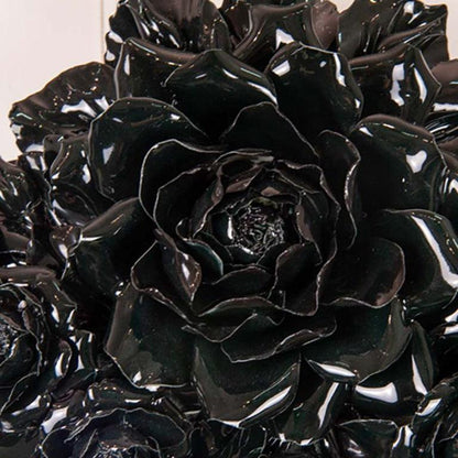 Specchio Nero in Porcellana di Capodimonte