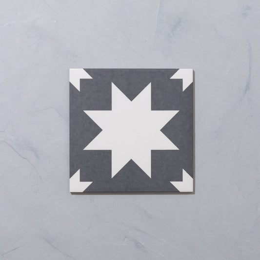 Black Pradena Porcelain Tile
