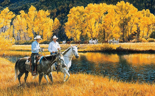 Better Than Gold Cowboy Art Prints by Tim Cox