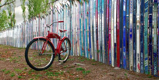 Best of Both Worlds Bikes Skies Artwork Todd Van Fleet