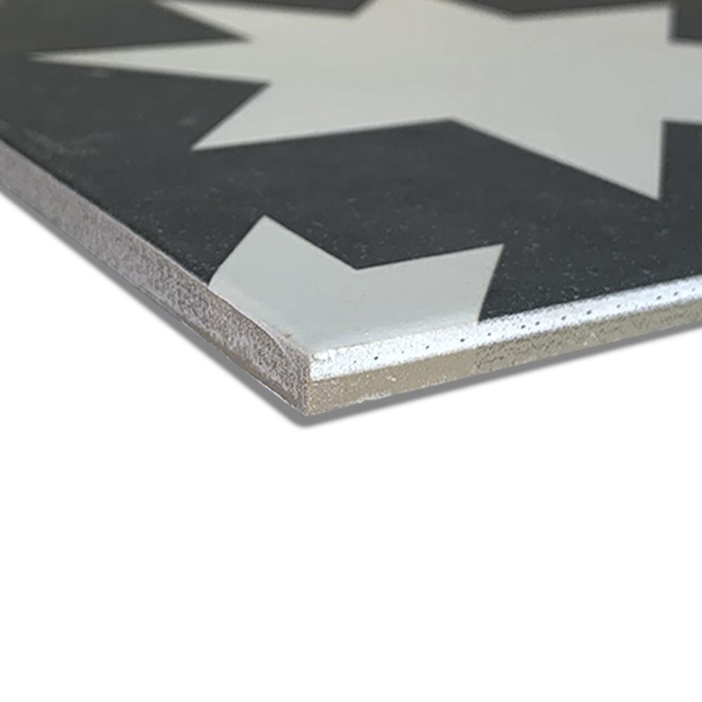 Black Pradena Porcelain Tile