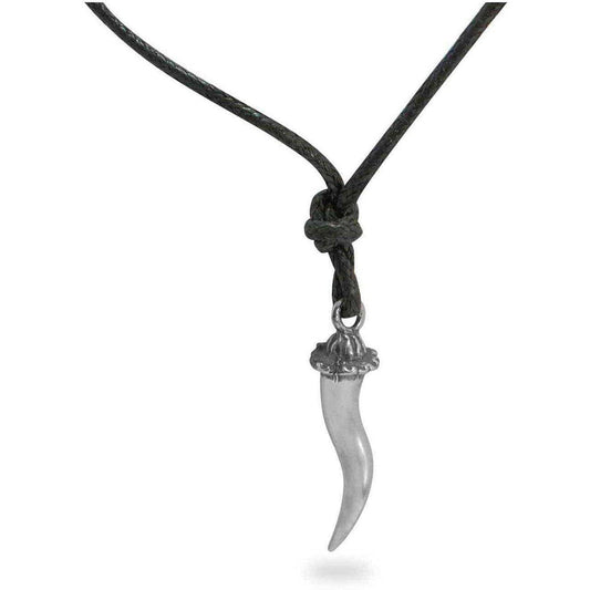 Ciondolo Corno grande in Argento 925