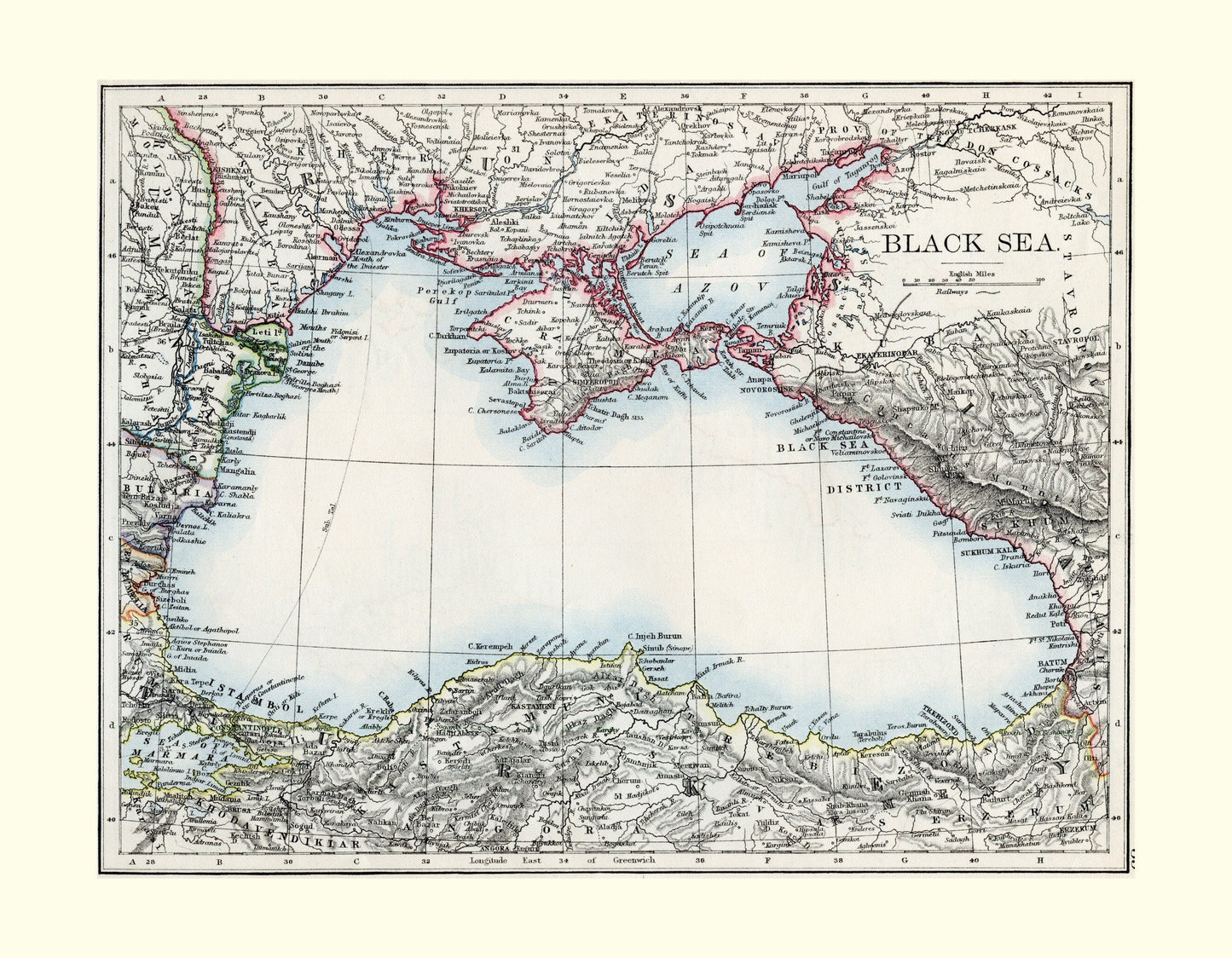 Black Sea Map