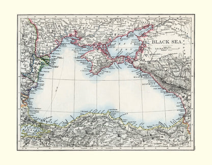 Black Sea Map
