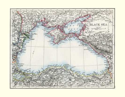 Black Sea Map