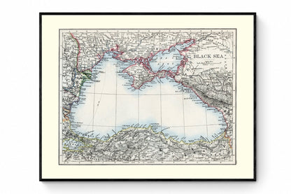Black Sea Map